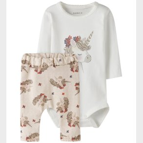 Name It St - Body l//Leggings - NbfNicorn - Peyote Melange