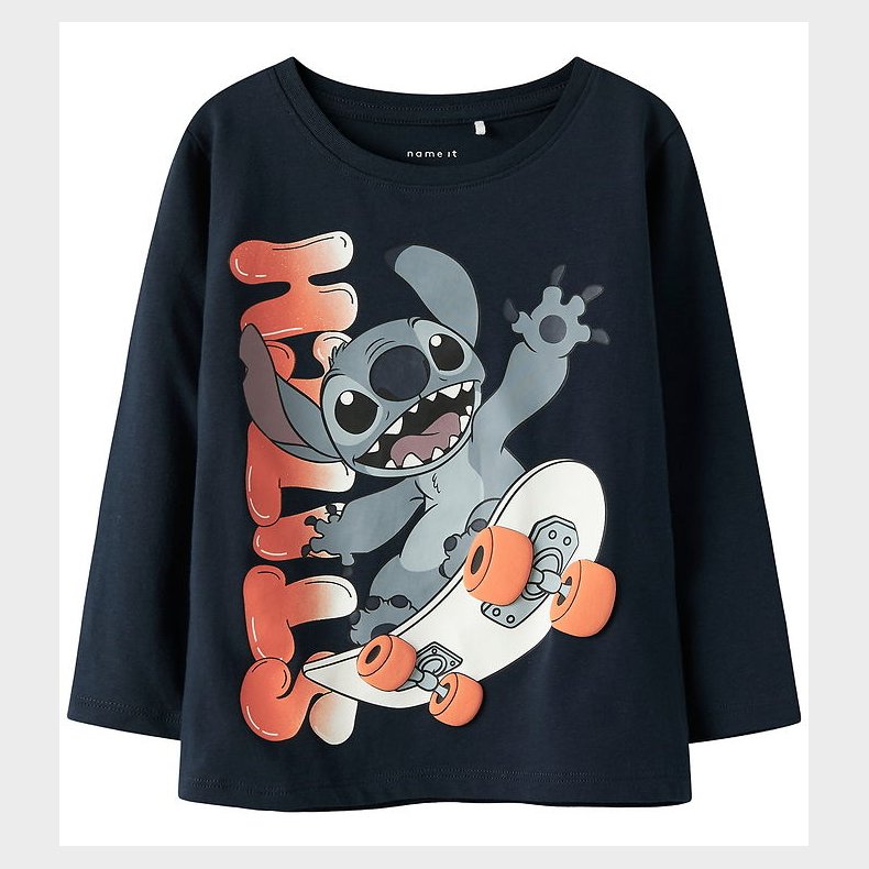 Name It Bluse - Stitch - NmmAdri - Navy Blazer