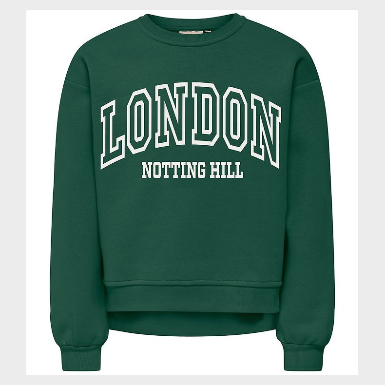 Kids Only Sweatshirt - KogVictory - Pineneedle/London/Cloud Danc