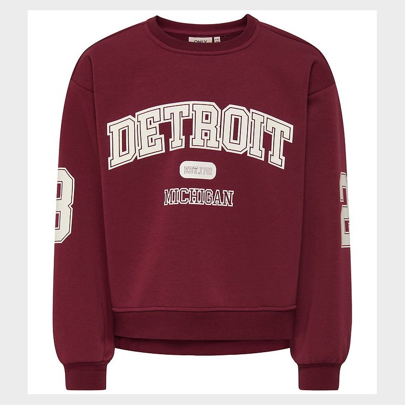 Kids Only Sweatshirt - KogVictory - Cabernet/Detroit/Cloud Dance