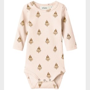 Lil' Atelier Body l/ - Rib - NbfLavo - Pastel Parchment