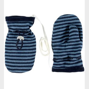 Joha Luffer m. Tommel - Uld - Bl m. Striber