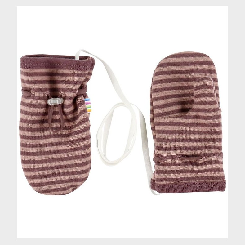 Joha Luffer m. Tommel - Uld - Rose m. Striber