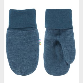 Joha Luffer m. Tommel - Uld/Bambus - Dark Denim