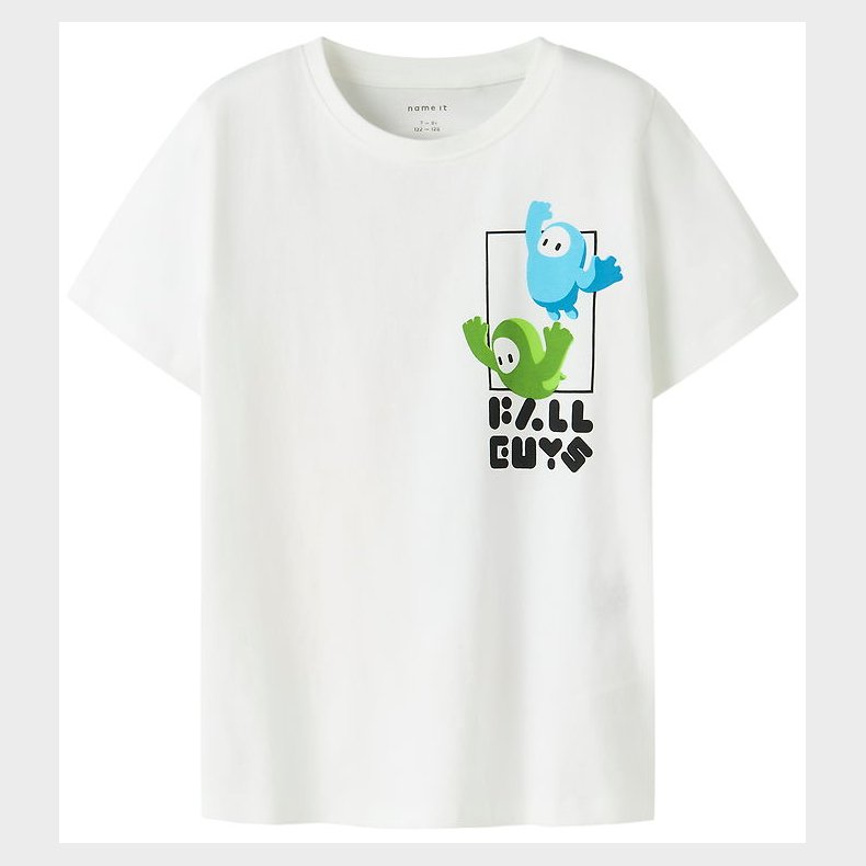 Name It T-shirt - NkmAbner Fallguys - Bright White