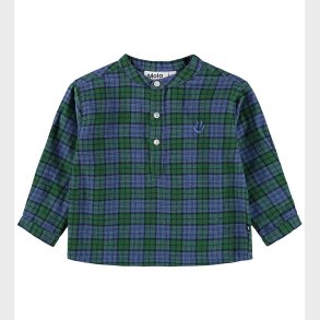 Molo Skjorte - Enoz - Blue Pine Check