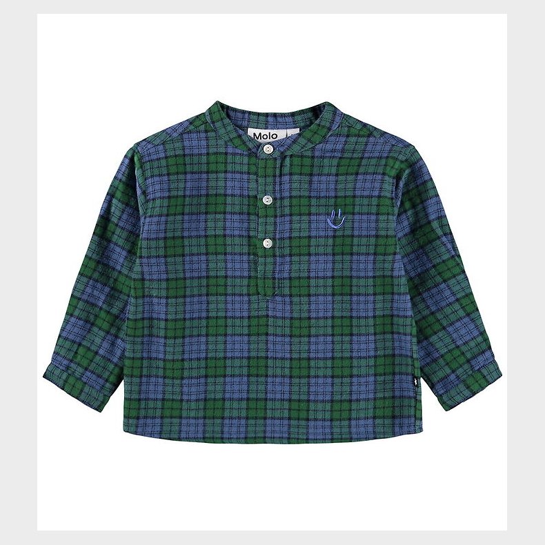 Molo Skjorte - Enoz - Blue Pine Check