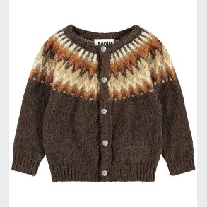 Molo Cardigan - Strik - Uld - Bay - Browns