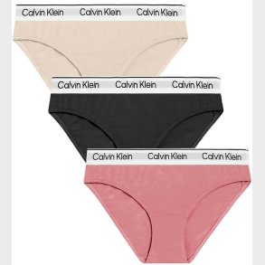 Calvin Klein Trusser - 3-pak - Brandied Apricot/Whitecap Gray/So