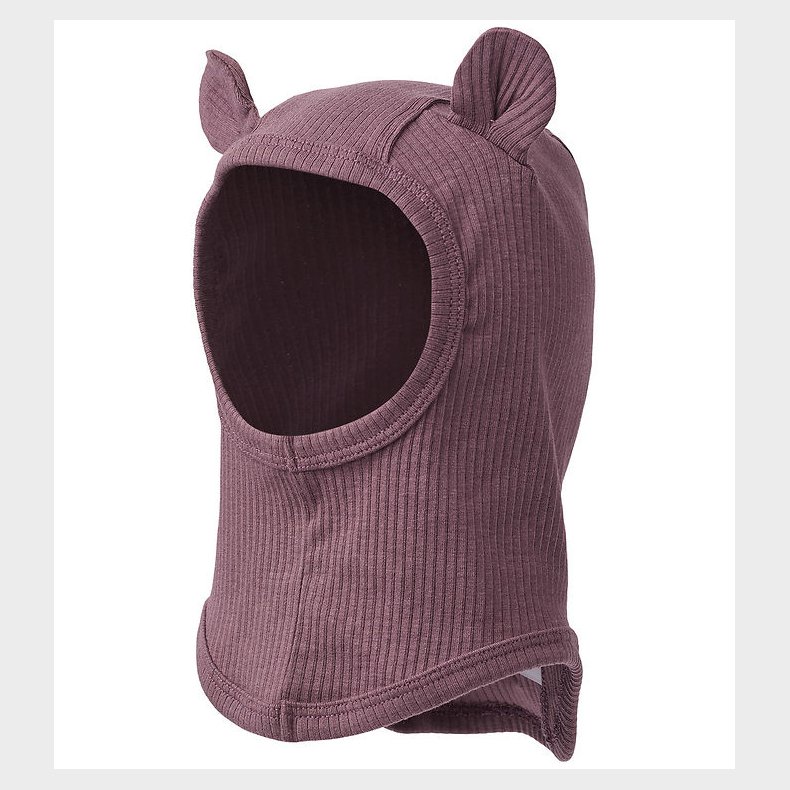 MarMar Elefanthue - Rib - Modal - 1-lags - Plum Shadow