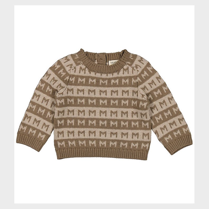 MarMar Bluse - Bomuld/Uld - Talmi - Terre Stripe