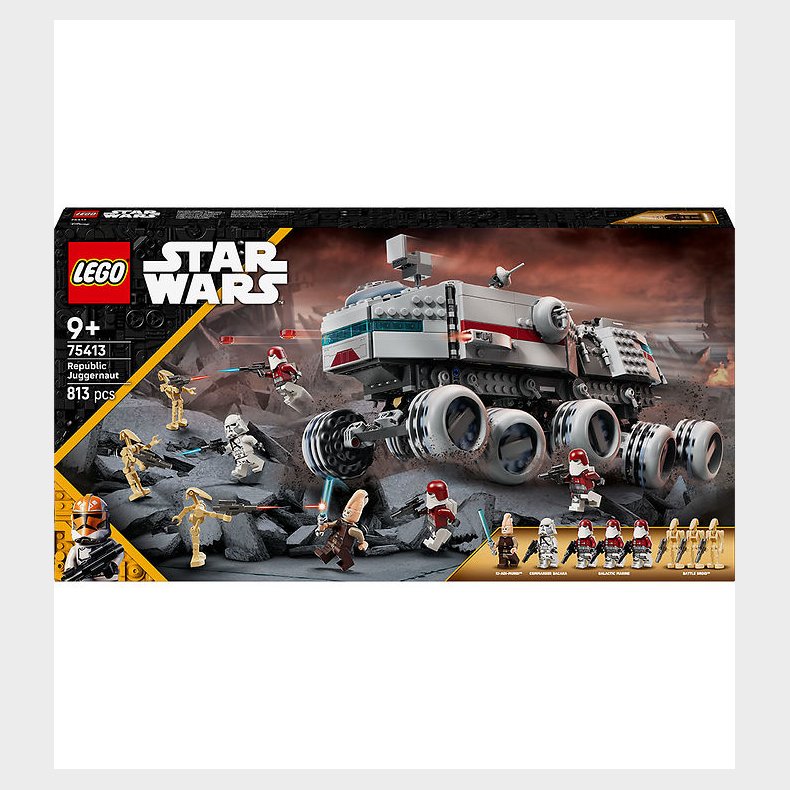 LEGO® Star Wars - Republik-Juggernaut 75413 - 813 Dele