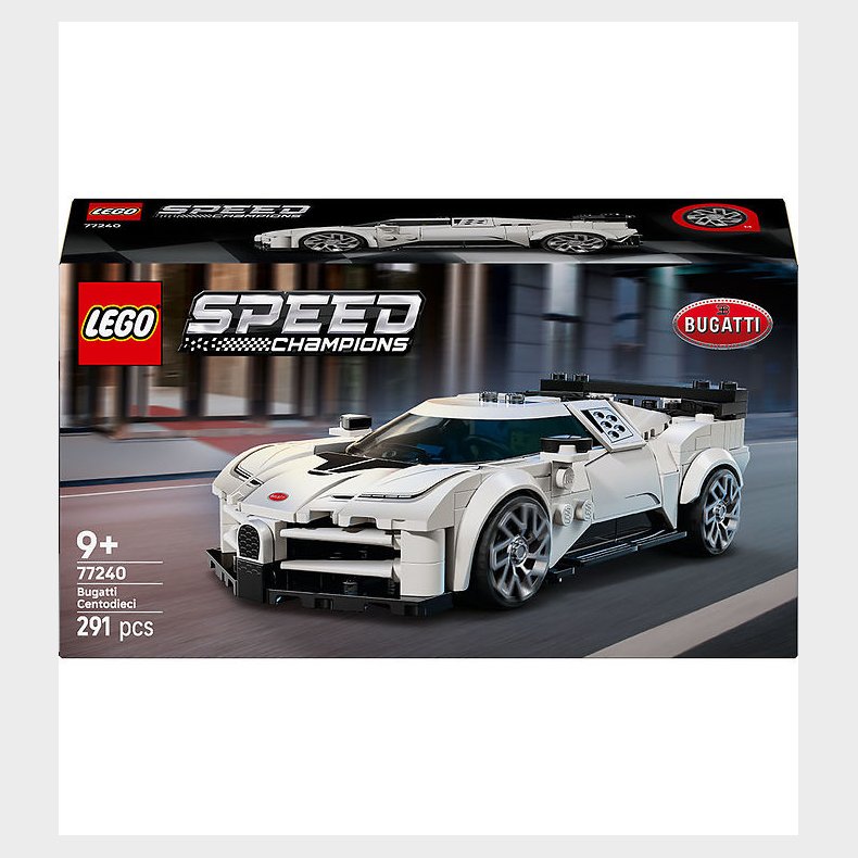 LEGO® Speed Champions - Bugatti Centodieci 77240 - 291 Dele
