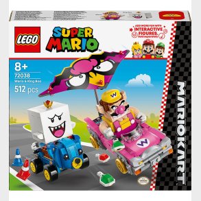 LEGO® Super Mario - Mario Kart Wario Og King Boo 72038 - 512 Del