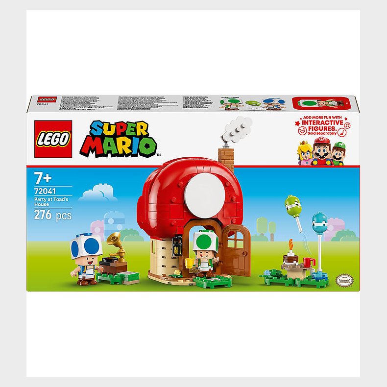 LEGO® Super Mario - Fest I Toads Hus 72041 - 276 Dele