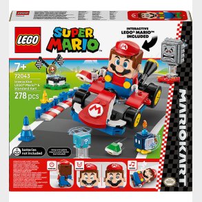 LEGO® Super Mario - Mario Kart Interaktiv Mario 72043 - 278 Dele