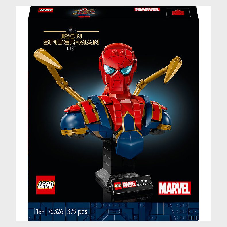 LEGO® Marvel - Iron Spiderman 76326 - 379 Dele