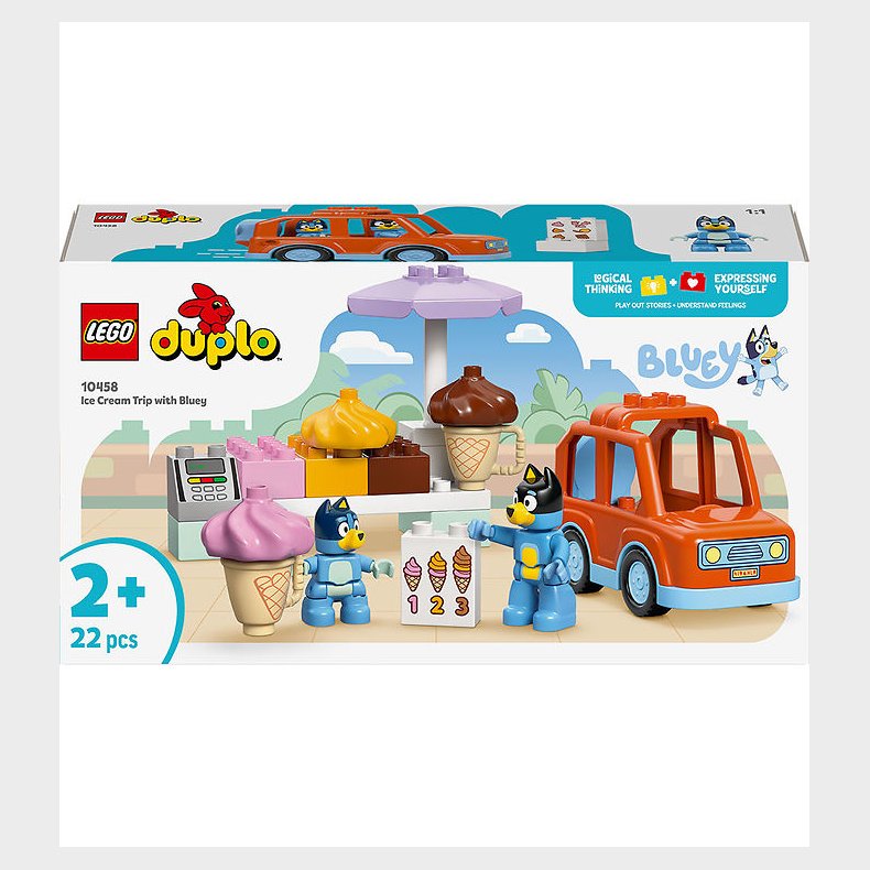 LEGO® DUPLO - Is-Udflugt Med Bluey 10458 - 22 Dele