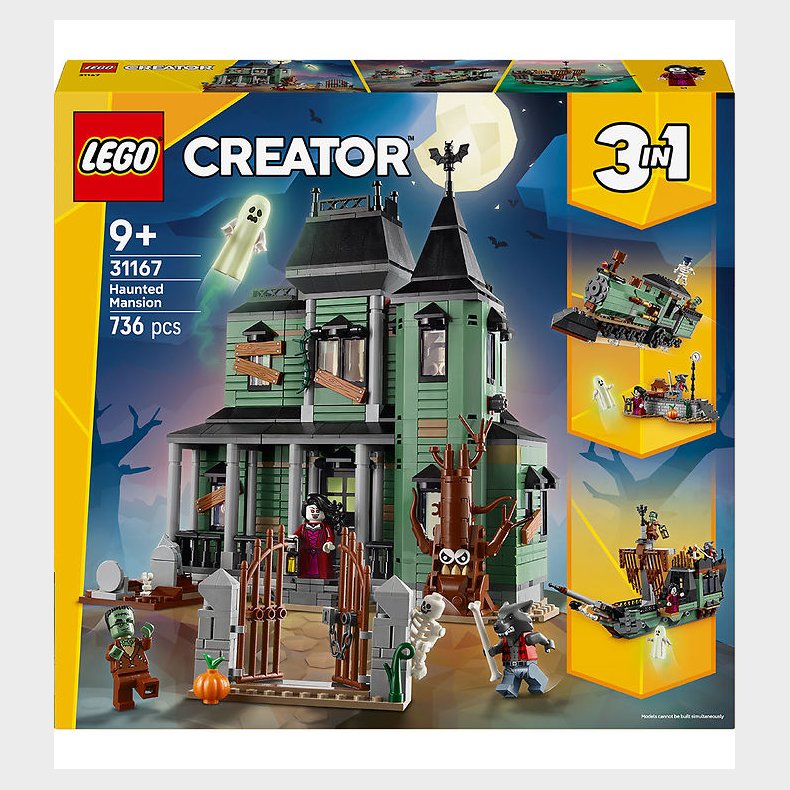 LEGO® Creator - Hjems�gt Pal� 31167 - 3-i-1 - 736 Dele