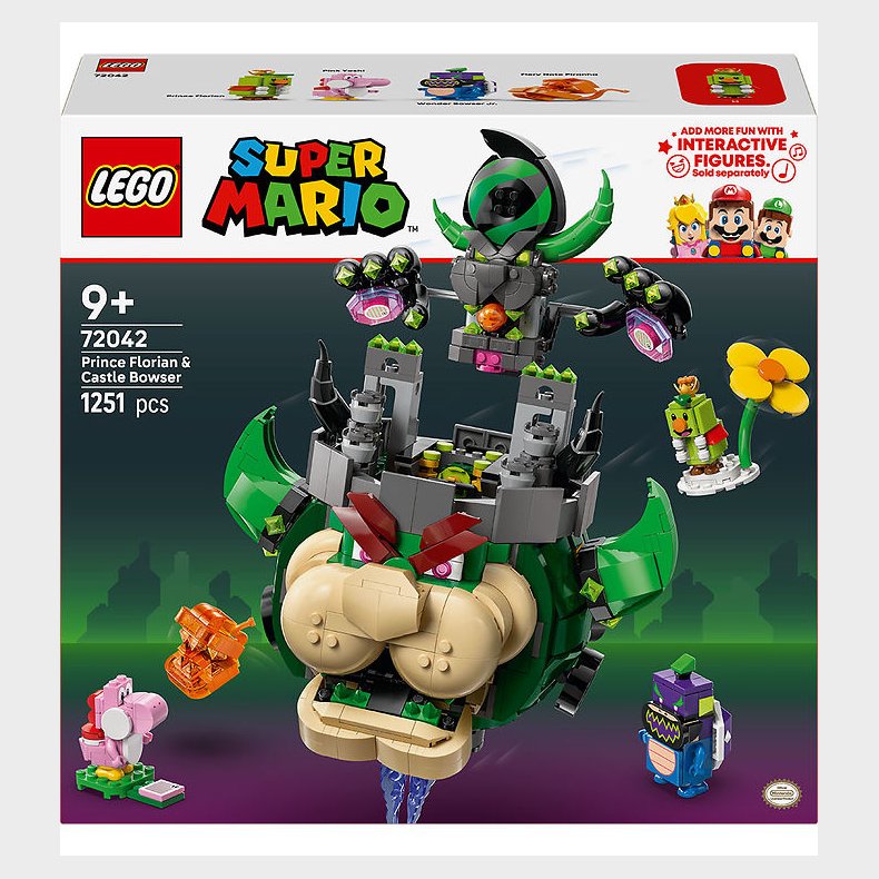 LEGO® Super Mario - Prince Florian Og Castle Bowser 72042 - 1251