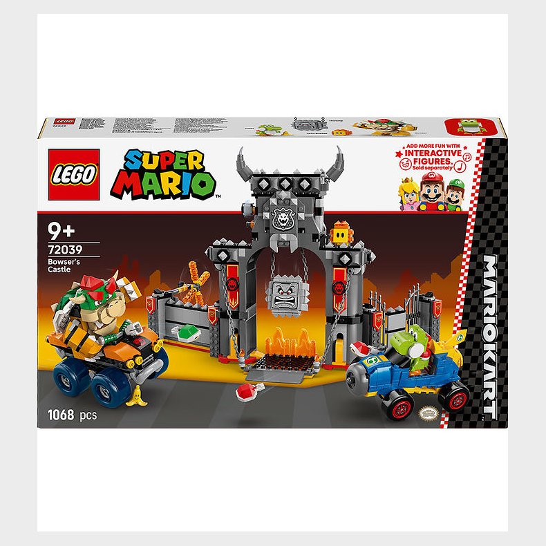 LEGO® Super Mario - Mario Kart Bowser's Castle 72039 - 1068 Dele