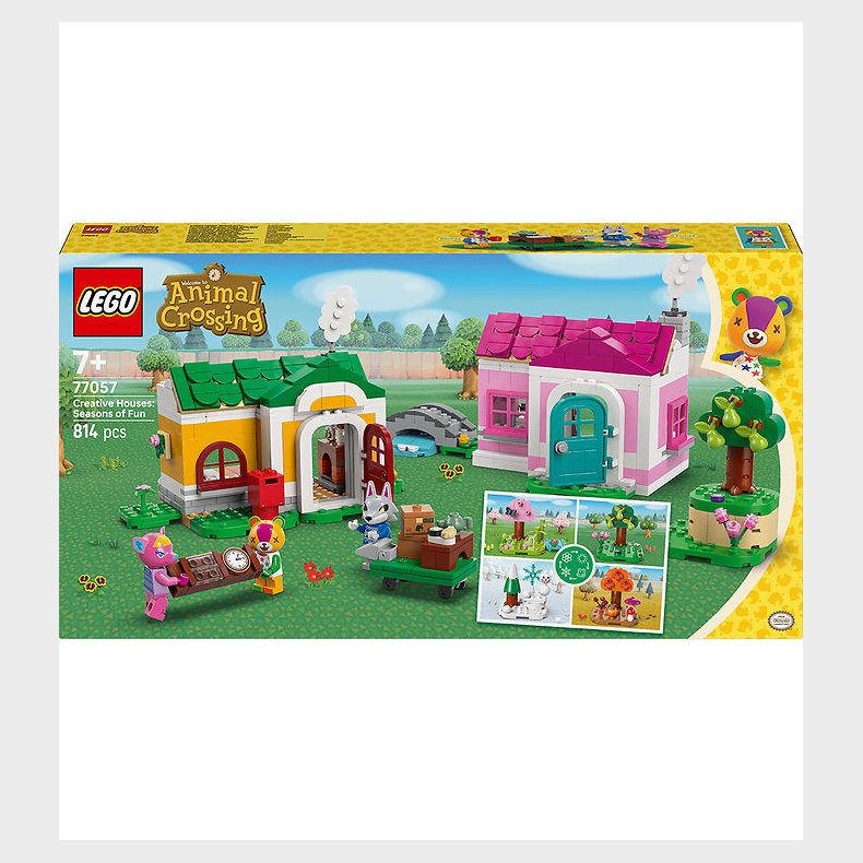 LEGO® Animal Crossing - Kreative Huse 77057 - 814 Dele