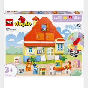 LEGO® DUPLO - Blueys Families Hus Med Huskespil 10459 - 83 Dele