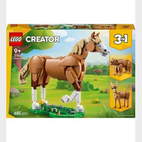 LEGO® Creator - Smuk Hest 31166 - 3-i-1 - 685 Dele