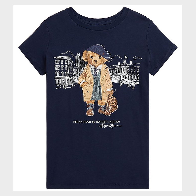 Polo Ralph Lauren T-shirt - Madison - Navy m. Print