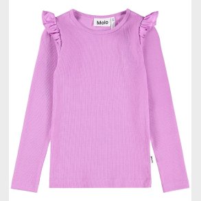 Molo Bluse - Rib - Rasmine - Purple Ray