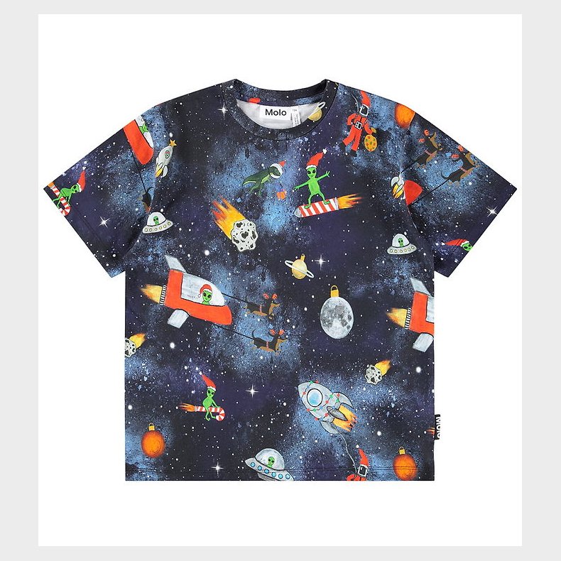 Molo T-shirt - Riley - Space Holiday
