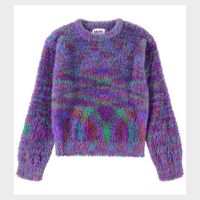 Molo Bluse - Strik - Grada - Purple Mix