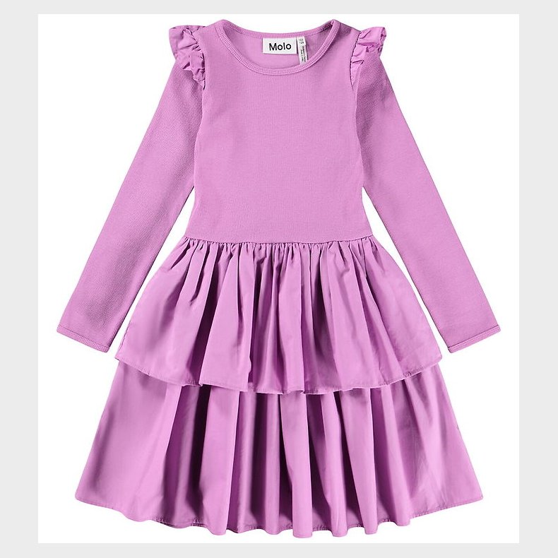 Molo Kjole - Rib - Cathi - Purple Ray