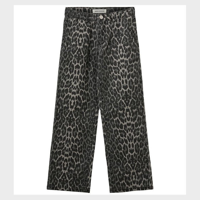 Sofie Schnoor Jeans - Denim - Sienna - Grey leopard