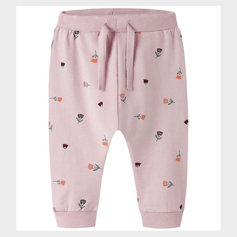 Name It Bukser - NbfVandora - Burnished Lilac/Flowers