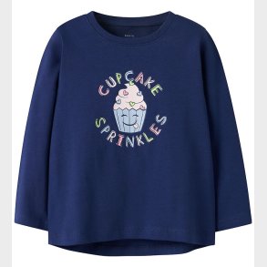 Name It Bluse - NmfViolet - Blueprint/Cupcake