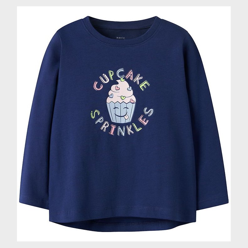 Name It Bluse - NmfViolet - Blueprint/Cupcake