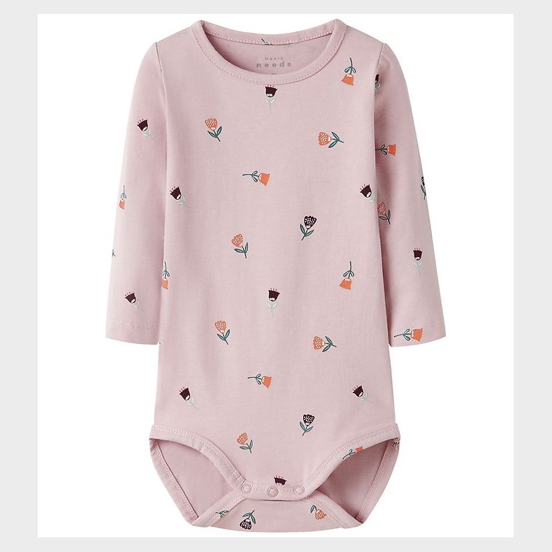 Name It Body l/ - NbfVandora - Burnished Lilac/Flowers