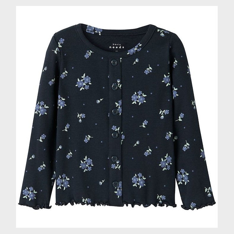 Name It Bluse - NmfVemia - AOP - Navy Blazer