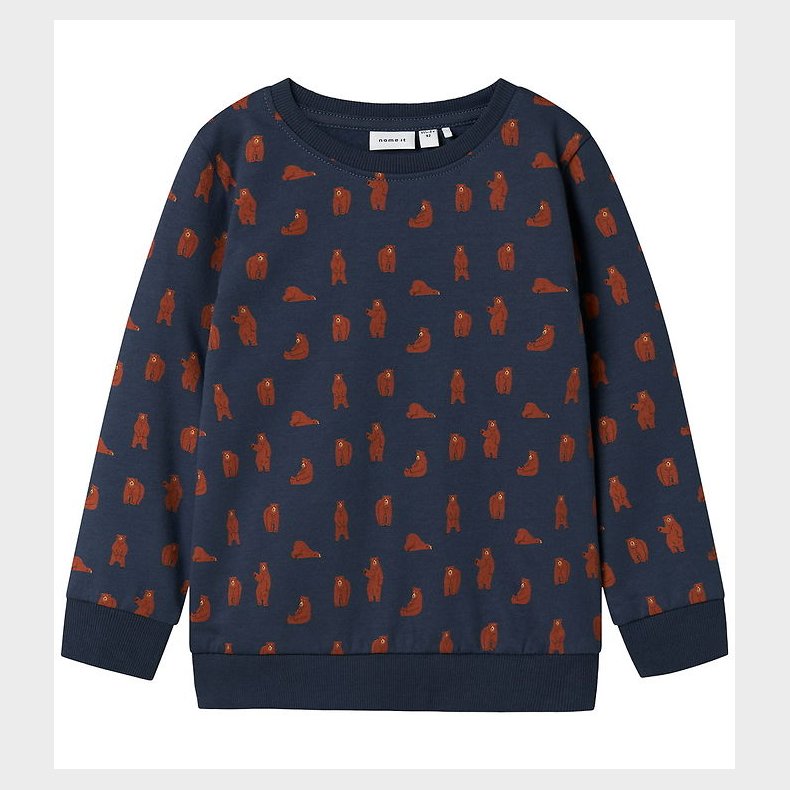 Name It Sweatshirt - NmmNenean - Mood Indigo