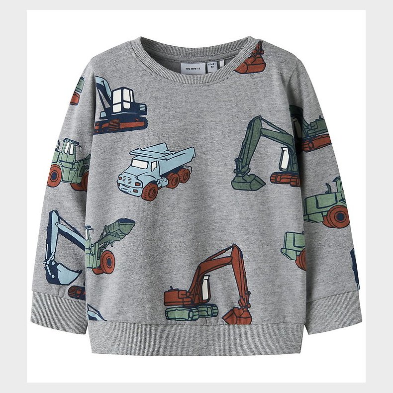 Name It Sweatshirt - NmmNenean - Grey Melange