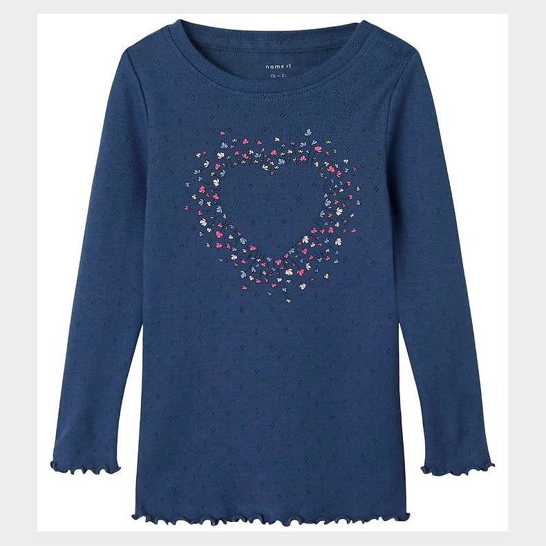 Name It Bluse - NmfNimma - Blue Indigo