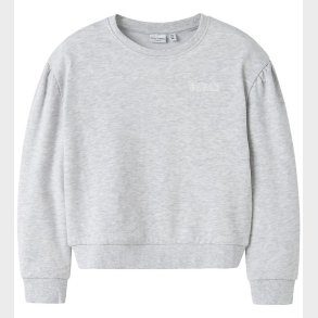 Name It Sweatshirt - NkfVima - Light Grey Melange/Squad Light