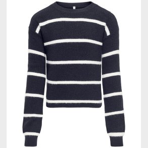 Kids Only Bluse - Strik - Noos - KogFranca - Night Sky/Small Str