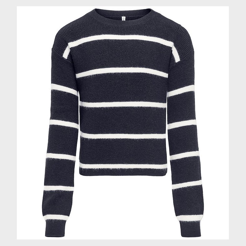 Kids Only Bluse - Strik - Noos - KogFranca - Night Sky/Small Str