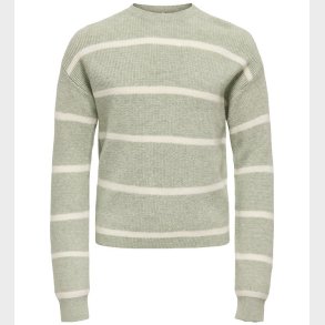 Kids Only Bluse - Strik - Noos - KogFranca - Desert Sage/Small S