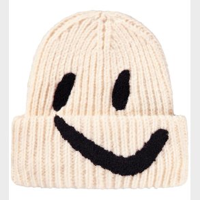 Molo Hue - Strik/Rib - Kim - Vanilla m. Smiley