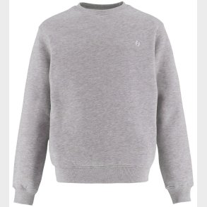 Hound Sweatshirt - Crew Neck - Light Grey Melang�