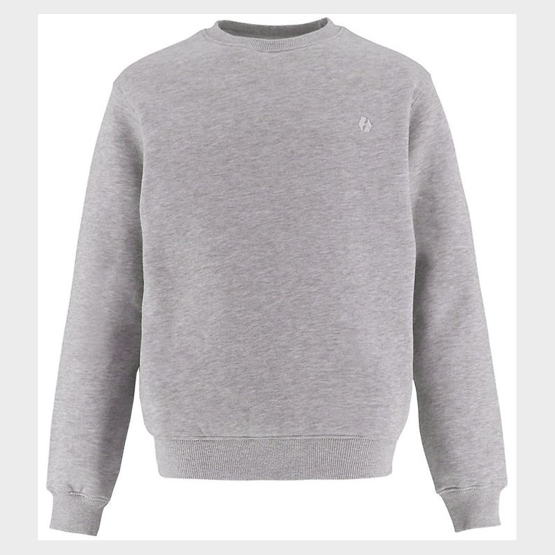 Hound Sweatshirt - Crew Neck - Light Grey Melang�