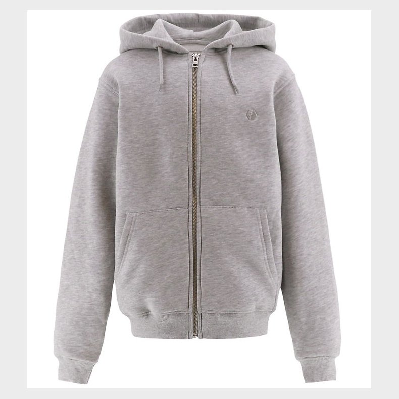 Hound Cardigan - Light Grey Melang